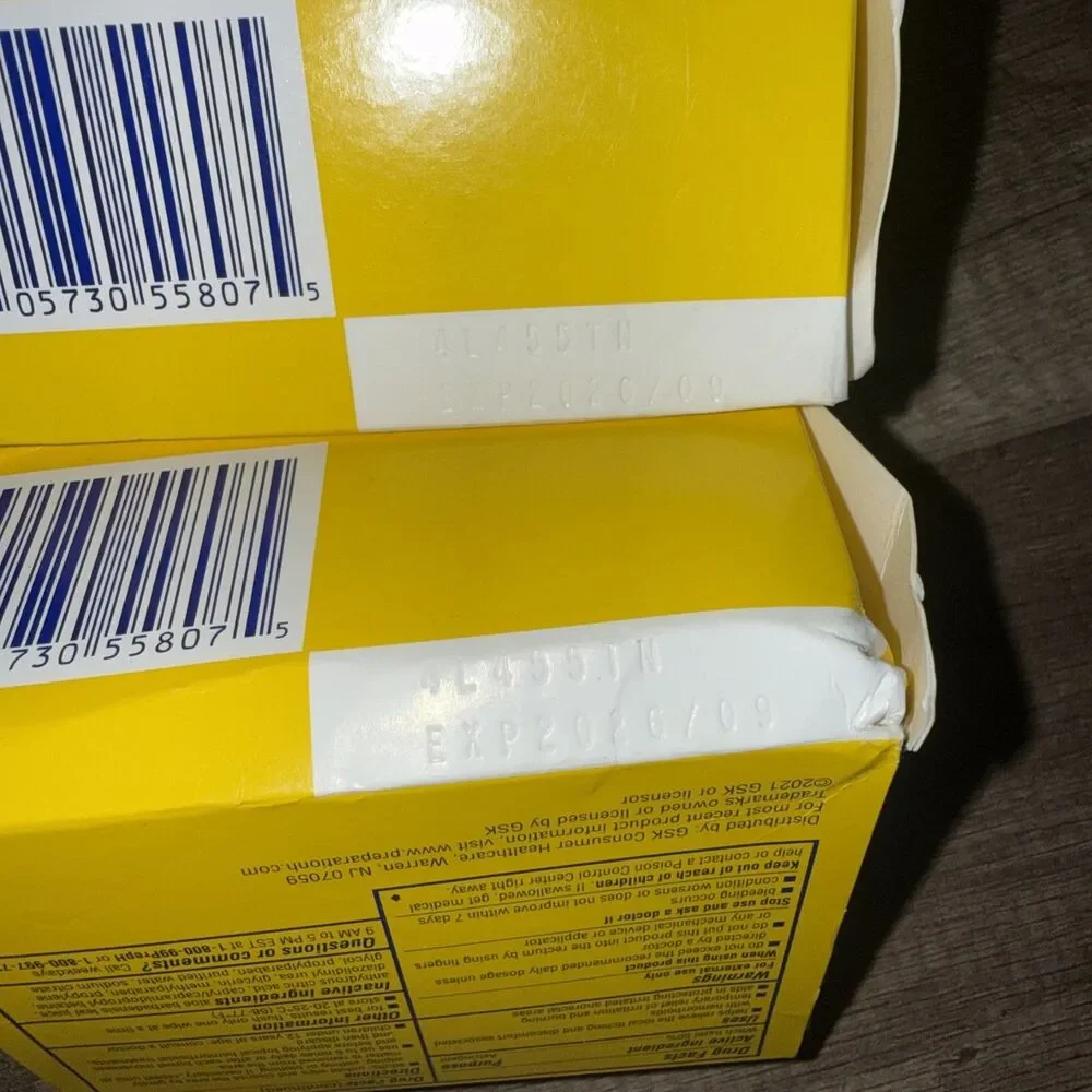 2 BOXES Preparation H Totables Hemorrhoid Flushable Wipes Witch Hazel 9/2026